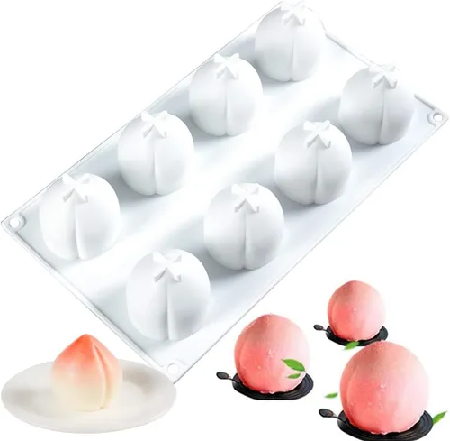 Miniatura 9 de OCPO KITCHEN Moldes de silicona para hornear pasteles de mousse, molde de postre francés para pastelería, chocolate, cupcake, molde de helado, molde