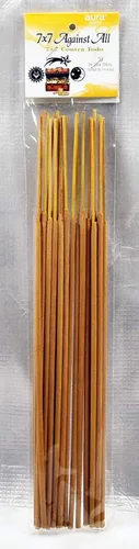 1 paquete de varillas de incienso Contra TODO de 7 x 7 pulgadas contra todos/7 x 7 pulgadas de largo (20 varillas por paquete)