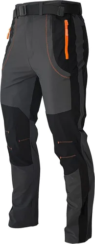 Pantalones de senderismo elásticos para hombre, de secado rápido, ligeros, impermeables, para viajes al aire libre, escalada, pesca, pantalones