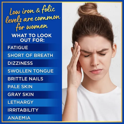 Miniatura 8 de WINDSOR BOTANICALS Suplemento de hierro y paquete de alivio de PMS para mujeres