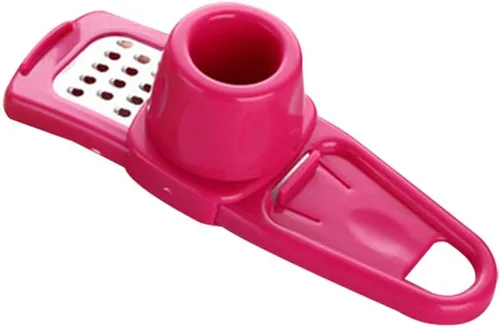 Miniatura 2 de Multiusos ajo rallador trituradora casa hecho a mano herramientas de cocina Peeler cepillo jengibre ajo molienda rebanadora Verde