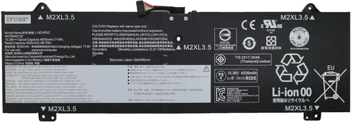 Miniatura 14 de L17M2PB5 - Batería para portátil de 39 Wh, 5080 mAh, 2 celdas, 7.68 V, compatible con Lenovo V330-14ISK 81AY / V330-14IKB 81B0 / V330-14ARR 81B1