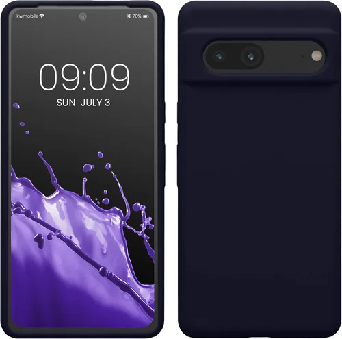 Miniatura 91 de kwmobile Funda compatible con Google Pixel 7 - Funda de silicona TPU con acabado suave - Piedra antigua