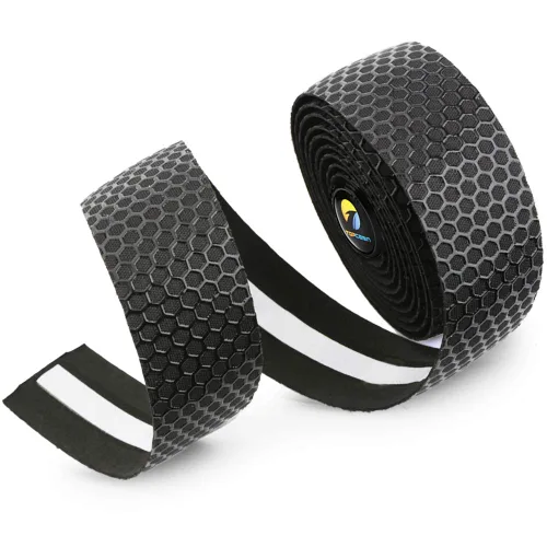 TOPCABIN Cinta de barra de bicicleta EVA Camouflage Series Comfort Road Bike Handlebar Tape Cinta de barra de bicicleta con tapones de extremo de