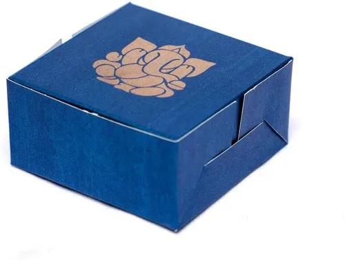 Miniatura 7 de Desi Favors Ganesh Cajas dulces para dulces indios, galletas, golosinas, mithai, dulces, cajas de regalo hechas a mano, caja de Mithai a granel