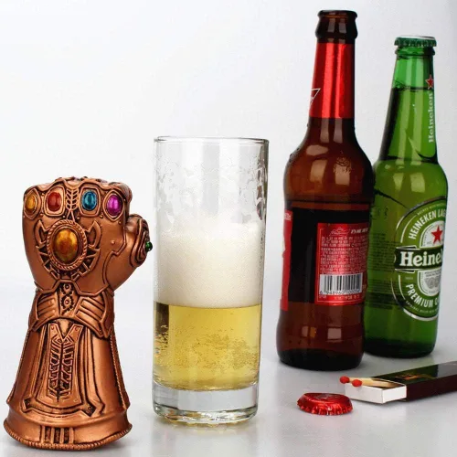 Miniatura 7 de Paquete de 2 abridores de cerveza y martillo, llavero abridor de botellas, regalos de cerveza para hombres, marido, papá, abuelo, novio