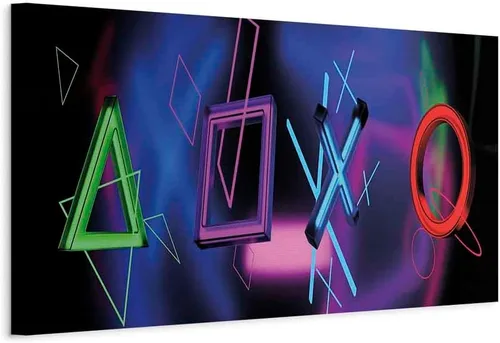 Miniatura 16 de artgeist Lienzo impreso para pared, para jugadores, 35 x 12 pulgadas, 1 unidad, decoración del hogar, enmarcado, pintura de fotos, ilustraciones, #01
