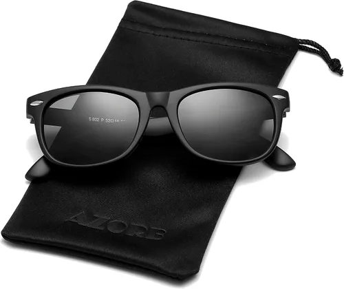 Miniatura 4 de Azorb - Lentes de sol polarizados para niños y niñas, armazón flexible de goma TPEE para niños y niñas de 3 a 10 años, 100% protección UV