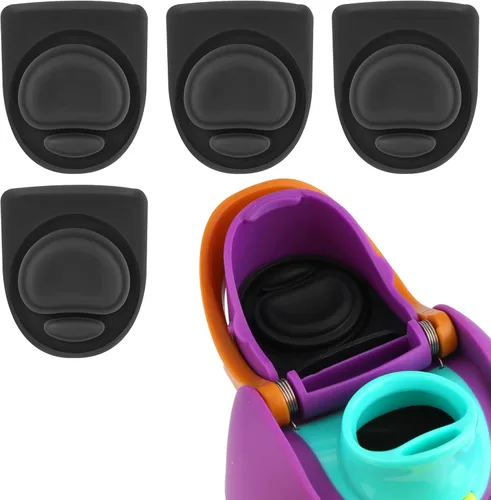 Miniatura 10 de 4 tapones de repuesto compatibles con Owala FreeSip de 24 onzas, 32 onzas, junta superior de tapa de botella de agua para Owala de 16/19/24/32/40