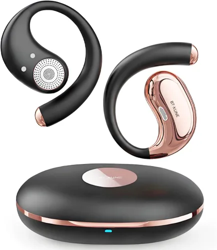Miniatura 10 de Micool Auriculares deportivos de oreja abierta Bluetooth 6.0, auriculares inalámbricos con clip con tiempo de reproducción de 36 horas para correr