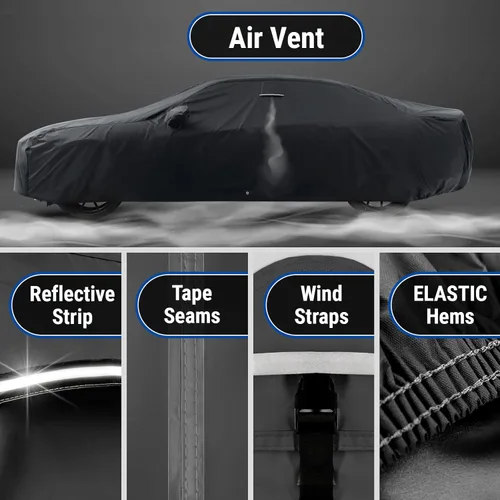 Miniatura 5 de iCarCover - Funda de auto personalizada para Toyota 86 (2017-2020), impermeable, resistente a todo tipo de clima, protección contra la lluvia