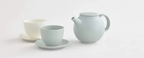 Miniatura 7 de KINTO 17145 PEBBLE - Taza y platillo, 6.1 fl oz (6.1 fl oz), verde musgo