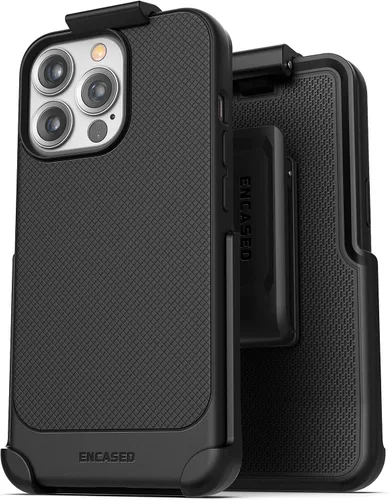 Miniatura 17 de Funda para cinturón Encased iPhone 11 con clip (Blindaje delgado) Funda de agarre delgada con cartuchera - Negro