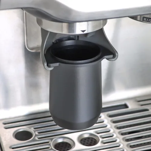 Miniatura 2 de Taza dosificadora FIRJOY de 54 mm compatible con Breville Barista Express y portafiltros Breville de 54 mm (Negro)