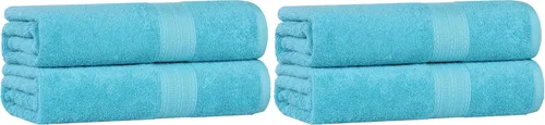 Miniatura 61 de Superior Juego de 6 toallas de mano de algodón ecológico, toallas pequeñas para spa, hotel, baño de invitados, cocina, secado rápido, suave