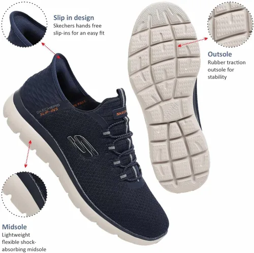 Miniatura 3 de Skechers Tenis de alta gama Summits para hombre con manos libres
