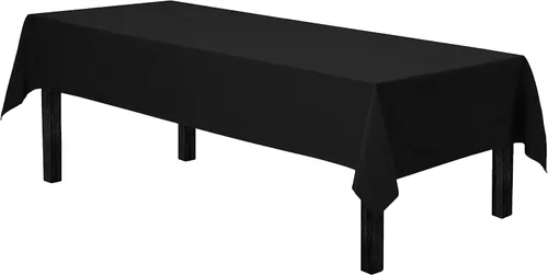 Miniatura 17 de Gee Di Moda - Mantel rectangular de 60 x 84 pulgadas – Mantel rectangular de poliéster lavable para mesa de 5 pies