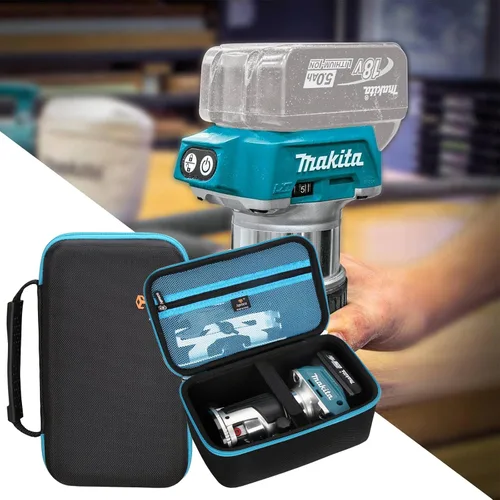 Miniatura 4 de Aproca Funda compatible con Makita XTR01Z 18V LXT de iones de litio sin escobillas, router compacto inalámbrico, bolsa protectora de almacenamiento