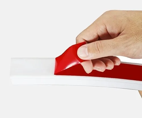 Miniatura 4 de Tira de agua de ducha de silicona, tira impermeable flexible, transparente