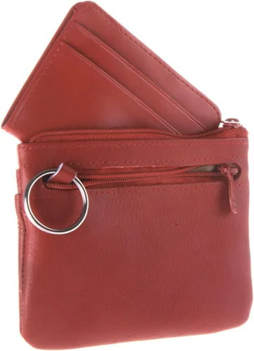 Miniatura 3 de Buxton Cartera grande para tarjetas de identificación, Rojo oscuro