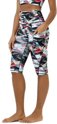 Miniatura 63 de ODODOS - Leggings capri de cintura alta para mujer con bolsillos, control de abdomen, no se transparentan, para entrenamiento atlético, running