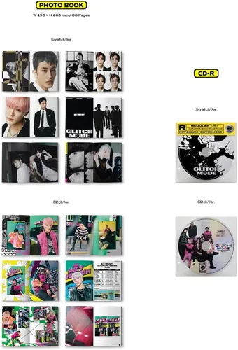 Miniatura 3 de NCT Dream - Modo Glitch la segunda versión del álbum Photobook (Conjunto (A+B) ver)
