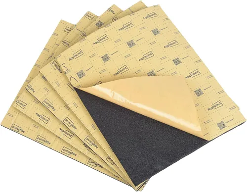 Miniatura 8 de Alfombrilla de amortiguación de sonido 157 mil(0.157 in) 36 pies cuadrados – Material de amortiguación de sonido del coche Espuma de celda cerrada