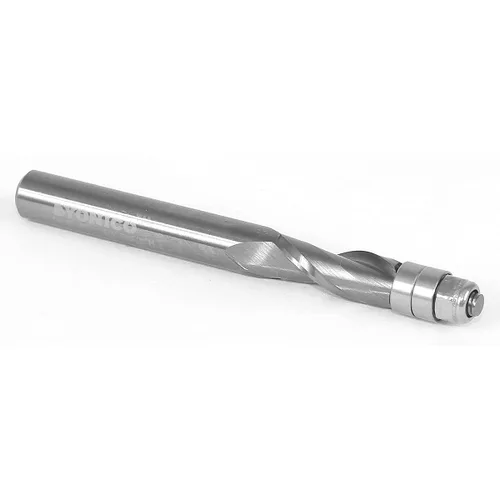 Miniatura 3 de YONICO Broca de carburo sólido para enrutador de corte empotrado en espiral de 1/4 pulgadas con corte superior de 1/4 pulgadas 14119