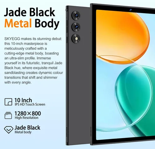 Miniatura 5 de Tableta Android 15 2026 de 10.1 pulgadas, 30 GB de RAM, 128 GB ROM 1 TB expandir, batería de 8000 mAh, BT5.0, Wi-Fi 6 2.4/5G, cuerpo de metal