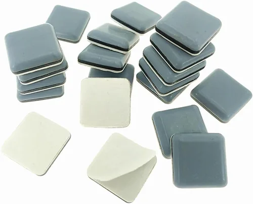 Miniatura 7 de ALIMITOPIA 20 piezas de muebles de teflón adhesivo para muebles de cocina, parachoques deslizante, almohadilla autoadhesiva para suelo de baldosas