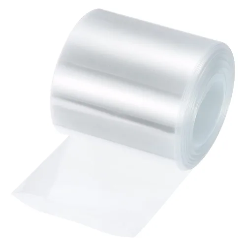 Miniatura 35 de MECCANIXITY Envoltura de Batería de PVC Termorretráctil de 127 mm de Diámetro 200 mm Plana 10 Pies (3 metros) Negra con Buena Aislación para Paquete
