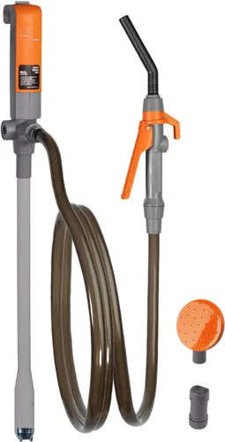 Miniatura 9 de TERA PUMP - TREP01-TXL-CH Bomba resistente a químicos alimentada por dos (2) pilas D para etanol, metanol, DEF, limpiador de frenos, bomba