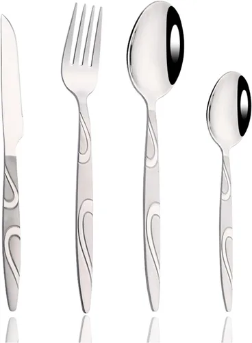 Miniatura 9 de JASHII Paquete de 6 mini cucharaditas de acero inoxidable para café, azúcar, postre, pastel, helado, sopa de capuchino, antepasto de 6.2 pulgadas