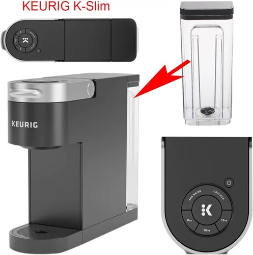 Miniatura 6 de Depósito de agua de piezas de repuesto, compatible con cafeteras Keurig K-Slim Single Serve