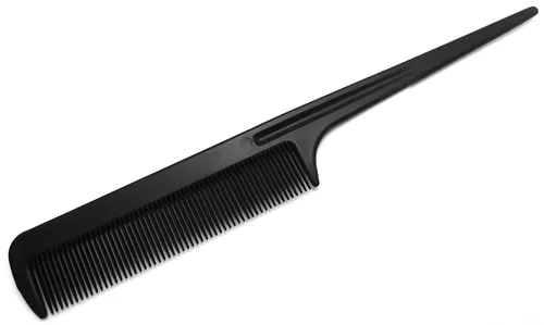 Miniatura 3 de OIG Brands Juego de 6 peines para el cabello para hombres y mujeres, incluye dientes anchos y finos, paquete de peines de cola de rata, peines