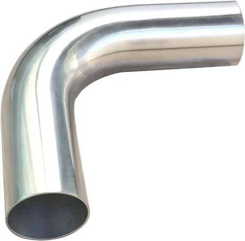 Miniatura 12 de 2.5 pulgadas (63 mm) OD Tubo de aluminio recto, longitud 12 pulgadas (305 mm), tubo de aleación de aluminio altamente pulido