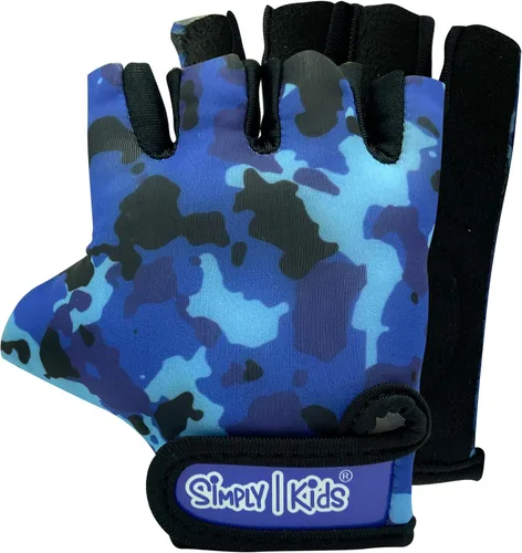 Guantes de bicicleta para niños para bicicleta equilibrada, ciclismo de montaña, transpirables, sin dedos, guantes de ciclismo para niños pequeños
