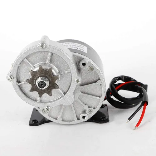 Miniatura 4 de Motor eléctrico de 24 V 350 W para bicicleta Scooter MY1016Z3 Reducción de engranajes con piñón de 9 dientes (24 V 350 W, 1)