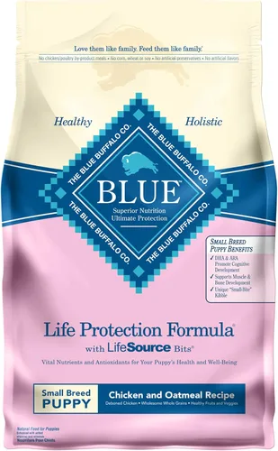 Miniatura 11 de Blue Buffalo Life Protection Formula - Alimento seco para cachorros de raza pequeña con DHA, nutrientes vitales y antioxidantes, hecho
