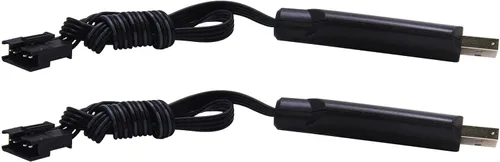 Miniatura 8 de Blomiky - Paquete de 2 baterías recargables de iones de litio de 7.4 V 1200 mAh con enchufe SM-5P y cable USB para alguna versión TX123 RC Boat