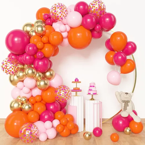 Miniatura 36 de Amandir Kit de arco de guirnalda de globos azul polvoriento, 153 piezas, diferentes tamaños de 18, 12, 10, 5 pulgadas, globos de látex azul blanco