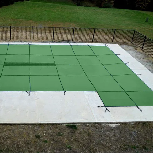 Miniatura 26 de WaterWarden Cubierta de seguridad para piscina premium, 14 x 28 pies para piscinas a nivel del suelo, garantía de 20 años, resistencia y durabilidad