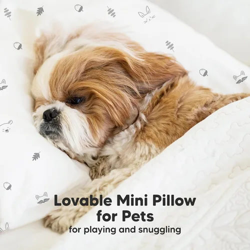 Miniatura 8 de Almohada Mini para Niños Pequeños con Funda - 9x13 My Little Dreamy Almohada de Viaje para Niños para Dormir, Cama de Niños, Pequeña, Minúscula