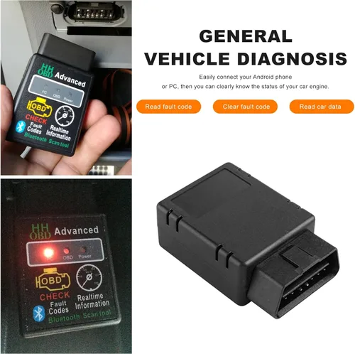 Miniatura 6 de Escáner Bluetooth OBD2 para automóvil, herramienta de escaneo OBDII inalámbrico, lector de código de diagnóstico de motor automático, probador