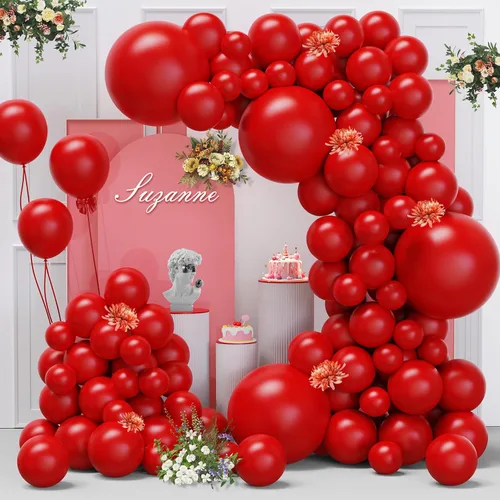 Miniatura 13 de Kit de arco de globos negros y plateados, 130 guirnaldas de globos negros metálicos, globos de látex plateados metálicos de diferentes tamaños