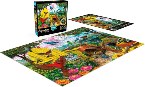 Miniatura 4 de Buffalo Games - Hidden Birds - Rompecabezas de 1000 piezas