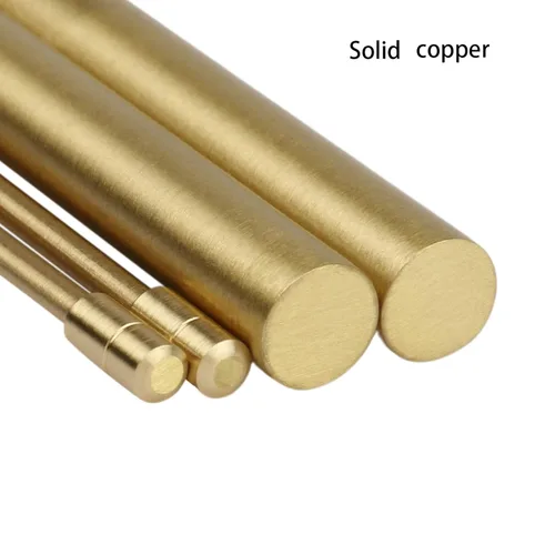 Miniatura 4 de Varillas de radiestesia de cobre, 2 varillas de adivinación – Cobre sólido y latón con caja de regalo y bolsa – Detecta oro, agua, caza