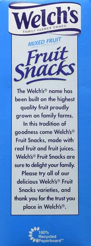 Miniatura 5 de Welch's Snacks de frutas, frutas mixtas, sin gluten, paquete a granel, 40 unidades (paquete de 6)