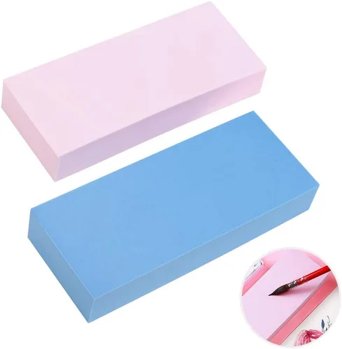Miniatura 6 de Paquete de 2 esponjas rectangulares para artistas, esponjas de acuarela para pintura, manualidades, lechada, limpieza, cerámica, cerámica, uso