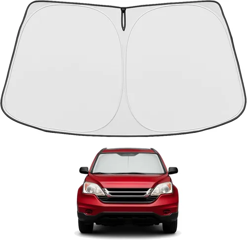 Miniatura 224 de Proadsy Parasol para parabrisas actualizado 2025, ajuste personalizado Dodge RAM 1500 2Dr 2019-2024 2025, 4 capas, plegable, protector de parasol